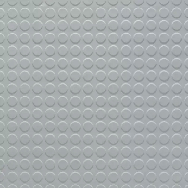 Picture of Johnsonite - Solid Colors Raised Round .125 White Slipper