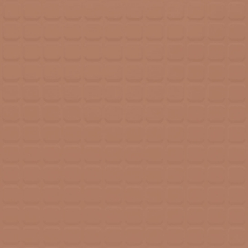 Picture of Johnsonite - Solid Colors Raised Square .125 Red Clay