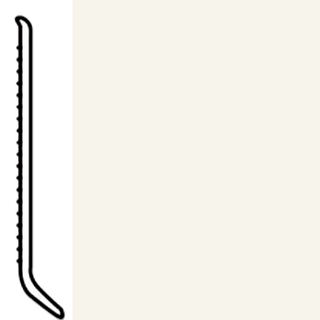 Picture of Roppe - Pinnacle Rubber Wall Base 4 (Cove Base) Snow
