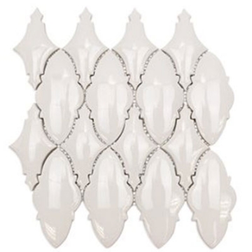 Picture of SOHO Studio Corp - Baroque Ornate Mosaic Blanco