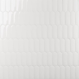 Picture of SOHO Studio Corp - Fan 3 x 8 White / Polished