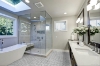 Picture of Elon Tile & Stone - Hexagon Mosaics 5 Bianco Carrara Honed