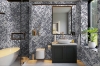 Picture of Elon Tile & Stone - Marble 18 x 36 Bianco Violetta Honed