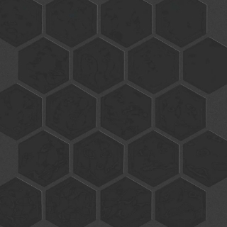 Picture of Shaw Floors - Geoscapes Hexagon Black