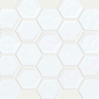 Picture of Shaw Floors - Geoscapes Hexagon White