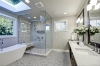Picture of Elon Tile & Stone - Hexagon Mosaics 2 Cinnamon Beige Honed