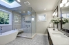 Picture of Elon Tile & Stone - Hexagon Mosaics 2 Pearl White Honed