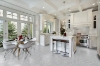 Picture of Elon Tile & Stone - Hexagon Mosaics 2 Glacial White Honed