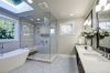 Picture of Elon Tile & Stone - Hexagon Mosaics 2 Blue Mist Honed