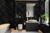 Picture of Elon Tile & Stone - Marble 18 x 18 Black Marble Honed