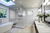 Picture of Elon Tile & Stone - Tri-Weave Mosaics Dolomite Crema Marfil Honed