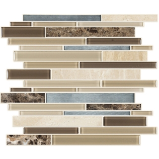 Picture of Shaw Floors - Mixed Up Stainless Woodland Plank