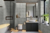 Picture of Elon Tile & Stone - Micro Brick Mosaics Calacatta Gold