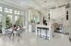 Picture of Elon Tile & Stone - Herringbone Mosaics 1 x 4 Vanilla Royale Honed