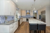 Picture of Elon Tile & Stone - Curvosa Mosaics Azul Macauba White Thassos Honed