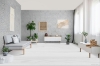 Picture of Elon Tile & Stone - Aluminum Herringbone Pearl White Silver Polished