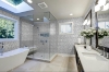 Picture of Elon Tile & Stone - Aluminum Random Strip Pearl White Silver