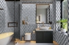 Picture of Elon Tile & Stone - Regalia Mosaics Pearl White Bardiglio Nuvolato