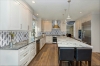 Picture of Elon Tile & Stone - Trillium Mosaics White Thassos with Pearl White & Bardiglio Nuvolato