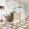 Picture of Elon Tile & Stone - Square Calacatta Semi Polished