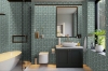 Picture of Elon Tile & Stone - Moon Hexagon Green