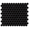 Picture of SOHO Studio Corp - Simple Mosaic Solid Hexagon Black / Polished