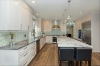 Picture of Elon Tile & Stone - 1 Rounds Mosaics Emerald Green Honed