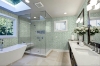 Picture of Elon Tile & Stone - 1 Rounds Mosaics Emerald Green Honed