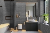 Picture of Elon Tile & Stone - Slate 3 x 12 Grey Basalt Honed
