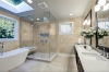 Picture of Elon Tile & Stone - Limestone 12 X 24 Cross-Cut Light Ivory Travertine Honed