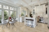 Picture of Elon Tile & Stone - Limestone Hexagon Tile Cross-Cut Light Ivory Travertine Honed