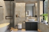Picture of Elon Tile & Stone - Limestone Hexagon Tile Cross-Cut Light Ivory Travertine Honed
