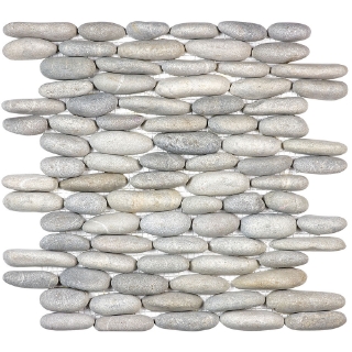 Picture of Anatolia Tile & Stone - Bliss Zen Natural Stacked Pebble Stone Mosaic Vitality Mica