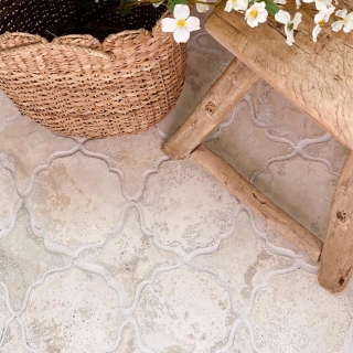Picture of Arto - Artillo Arabesque Pattern Early Gray Limestone 13