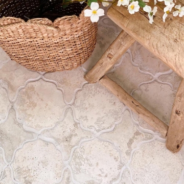 Picture of Arto - Artillo Arabesque Pattern Early Gray Limestone 13