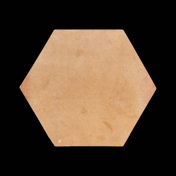 Picture of Elon Tile & Stone - Terracotta Stained Hexagon 12 Antique Birch Clear Semi Gloss