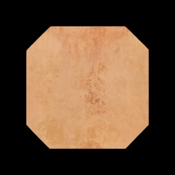 Picture of Elon Tile & Stone - Terracotta Stained Octagon 8 Antique Birch Clear Semi Gloss
