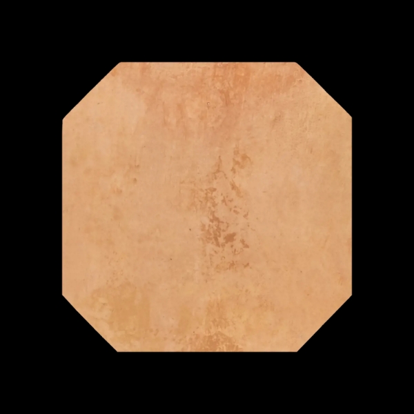 Picture of Elon Tile & Stone - Terracotta Stained Octagon 8 Antique Birch Clear Semi Gloss