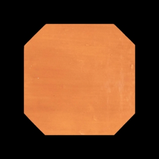 Picture of Elon Tile & Stone - Terracotta Stained Octagon 8 Soft Brown Clear Semi Gloss