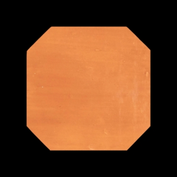 Picture of Elon Tile & Stone - Terracotta Stained Octagon 8 Soft Brown Clear Semi Gloss