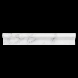 Picture of Elon Tile & Stone - Ogee Moldings Pearl White Honed
