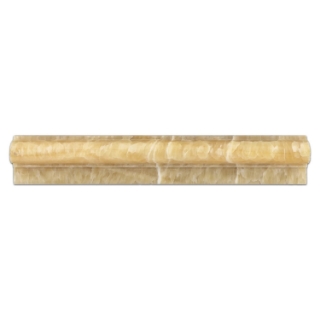 Picture of Elon Tile & Stone - Ogee Moldings Honey Onyx Polished