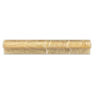 Picture of Elon Tile & Stone - Ogee Moldings Honey Onyx Polished
