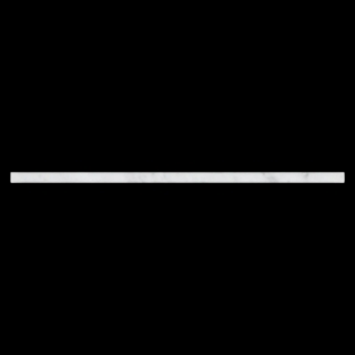 Picture of Elon Tile & Stone - Pencil Moldings Bianco Carrara Micro Pencil Honed