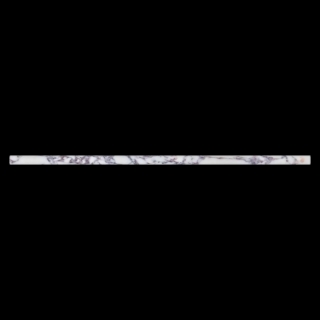 Picture of Elon Tile & Stone - Pencil Moldings Bianco Violetta Micro Pencil Honed