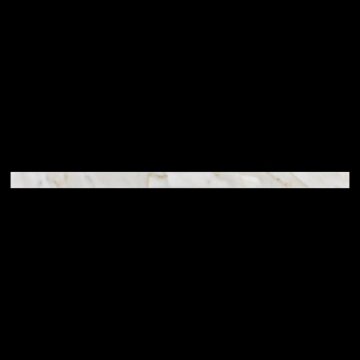 Picture of Elon Tile & Stone - Pencil Moldings Calacatta Gold Flat Liner Polished