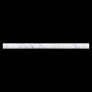 Picture of Elon Tile & Stone - Pencil Moldings Bianco Carrara Honed