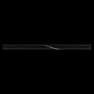 Picture of Elon Tile & Stone - Pencil Moldings Black Polished