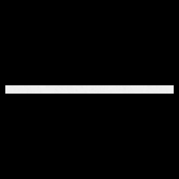 Picture of Elon Tile & Stone - Pencil Moldings White Thassos Flat Liner Polished
