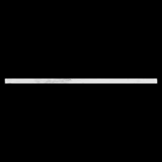 Picture of Elon Tile & Stone - Pencil Moldings Pearl White Micro Pencil Honed
